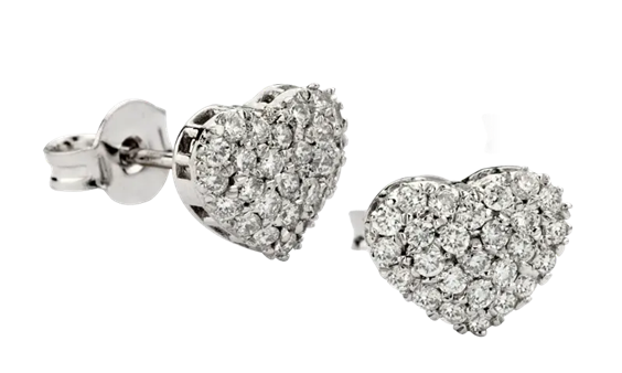 Orecchini Namuri Donna LOVE 23 in Oro bianco Diamante 0.52 Ct OSMRC02 - OSMRC02